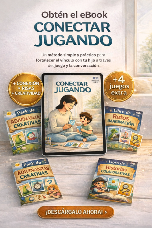 Conectar Jugando – 100 Preguntas y Juegos para Conectar con tu Hijo